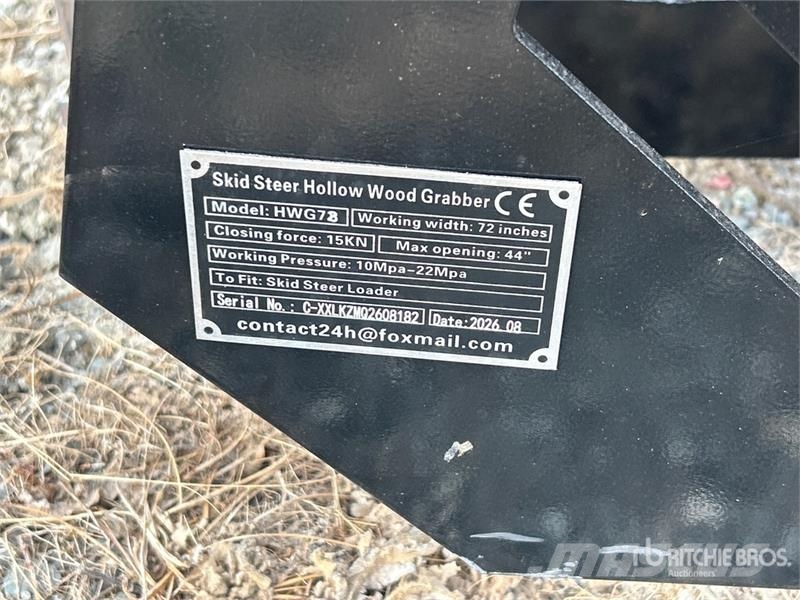  GIYI GY-HWG72 72 in Skeleton Skid Steer Grapple Bu Грейферы