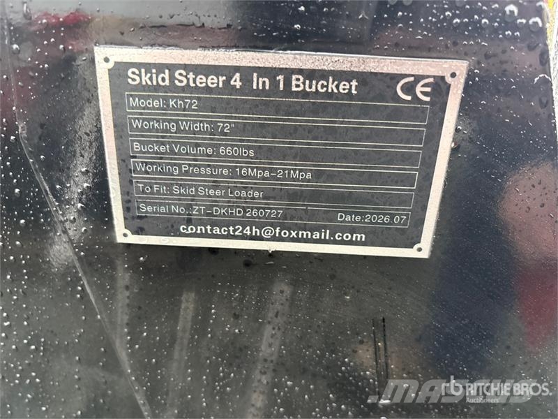 GIYI GY-KH72 70 in Multi-Purpose Skid Steer Bucket Kauhat