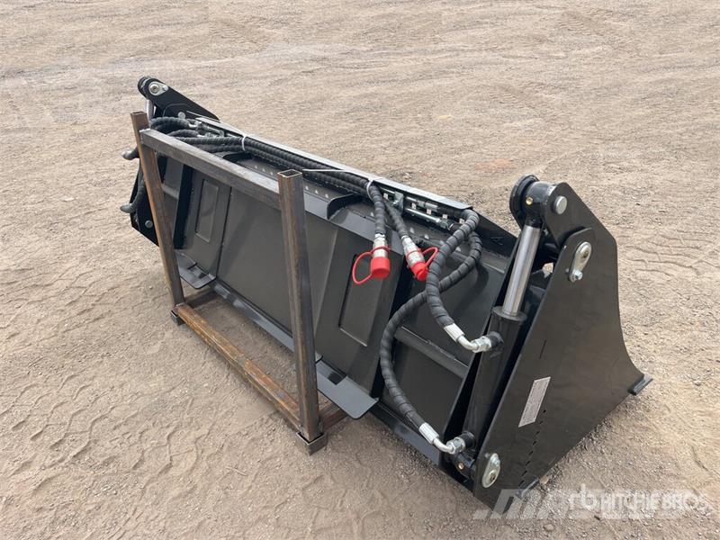 GIYI GY-KH72F 72 in Multi-Purpose Skid Steer Bucke Kanalak