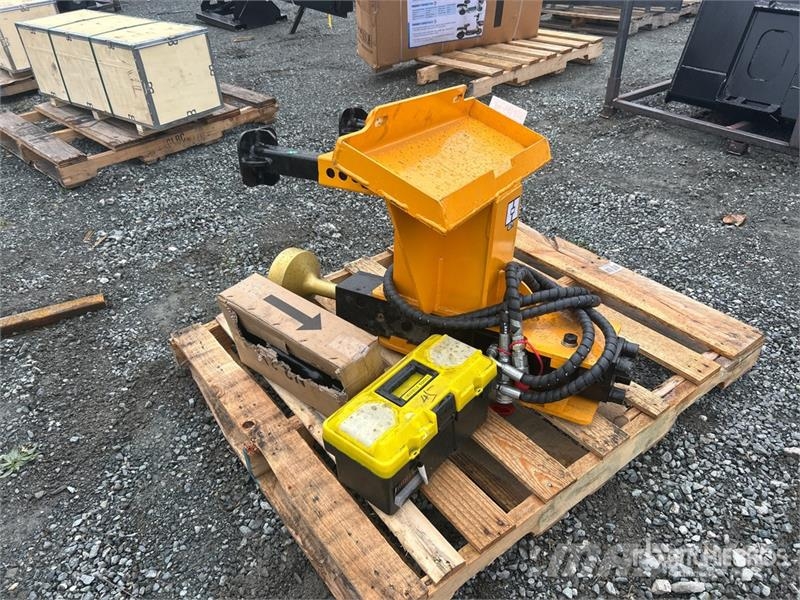 GIYI GY-PH198 Mini Skid Steer Post Driver (Unused) Fencing equipment