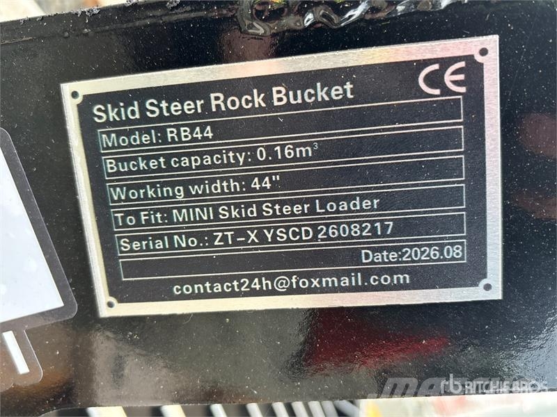 GIYI GY-RB44 42 in Skeleton Mini Skid Steer Bucket Kausi