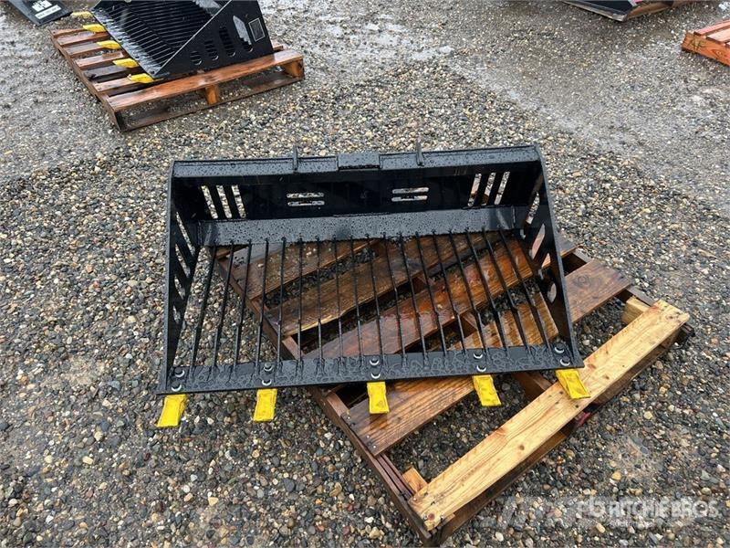  GIYI GY-RB44 Rock Mini Skid Steer Bucket (Unused) バケット