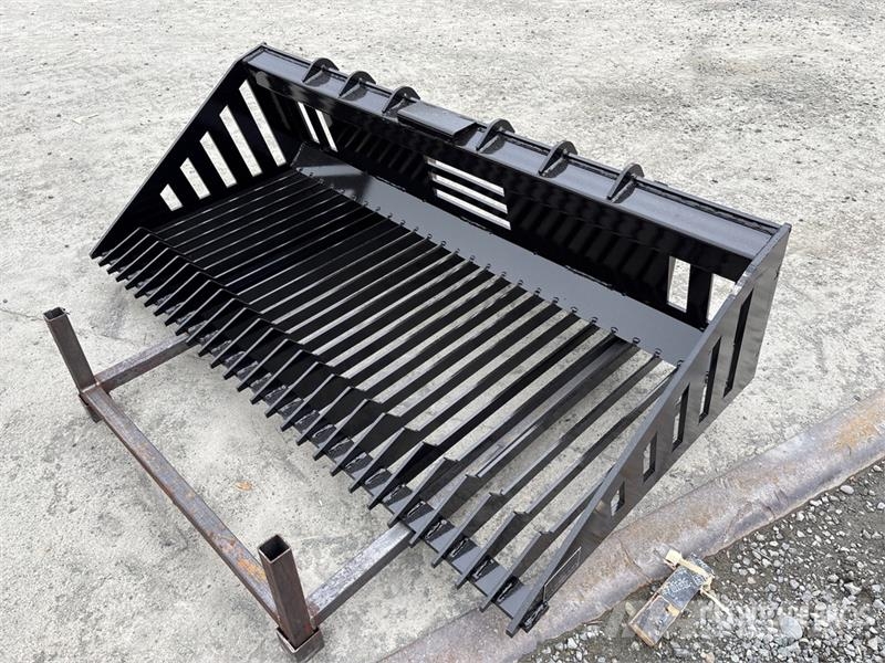  GIYI GY-RB66N 66 in Rock Skid Steer Bucket (Unused دلاء