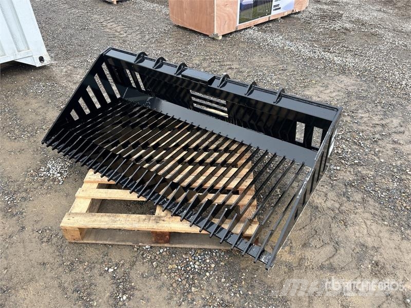  GIYI GY-RB66N 66 in Rock Skid Steer Bucket (Unused バケット