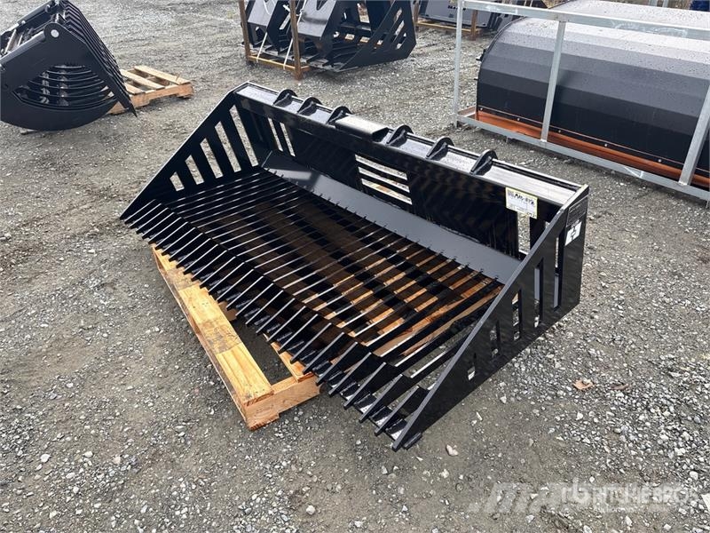 GIYI GY-RB66N 66 in Skeleton Skid Steer Bucket (Un دلاء