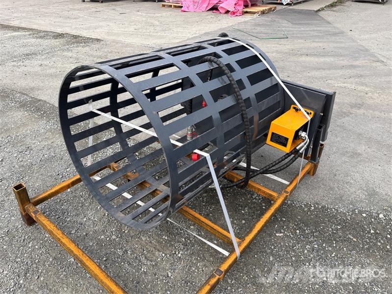 GIYI GY-SS50 Skid Steer Roller Stone Screening Mac مكونات أخرى