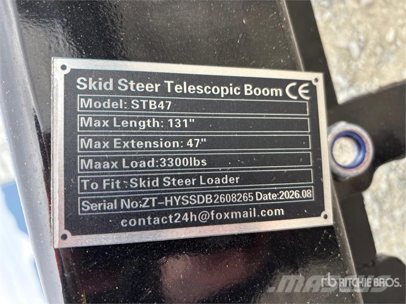 GIYI GY-STB47 131 in Skid Steer Telescopic Boom (U Andre komponenter