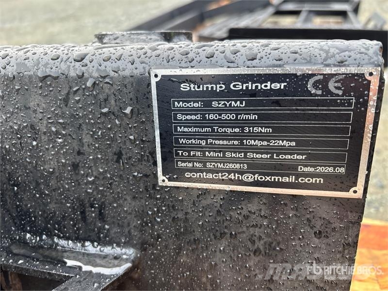  GIYI GY-SZYMJ Mini Skid Steer Stump Grinder (Unuse Augsnes frēzes