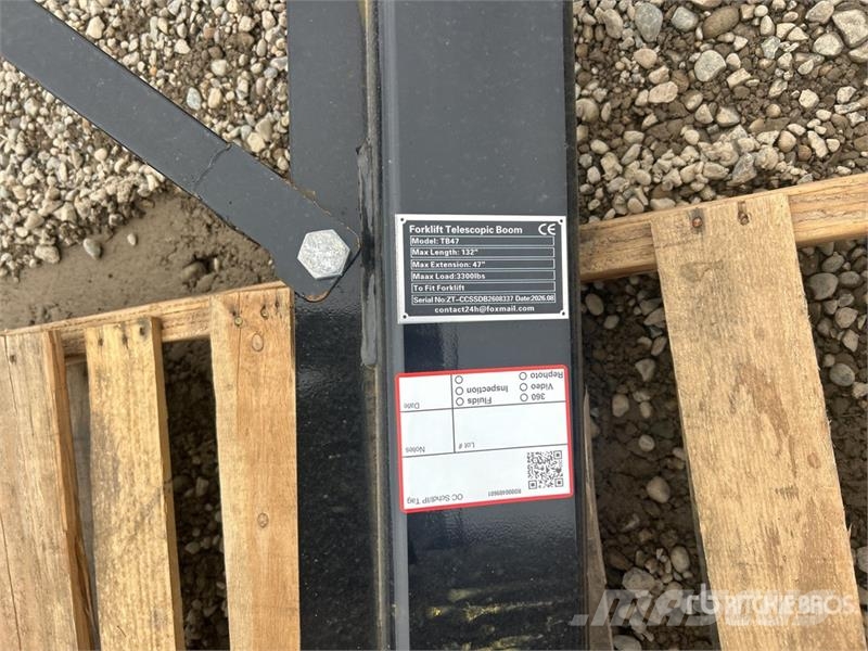  GIYI GY-TB47 132 in 3300 lb Forklift Telescopic Bo ملحقات ومكونات أخرى