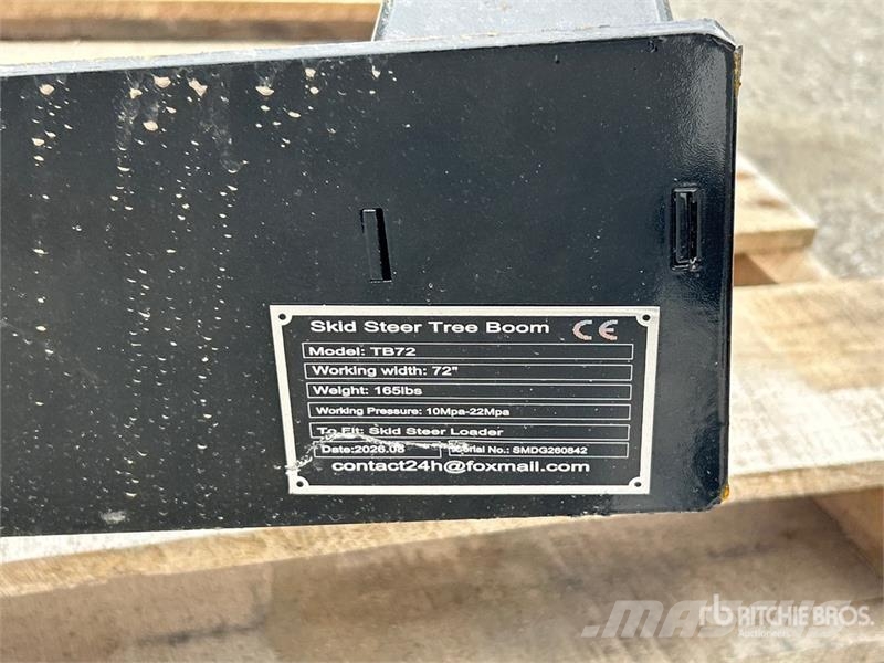 GIYI GY-TB72 Skid Steer Tree Boom (Unused) Other components