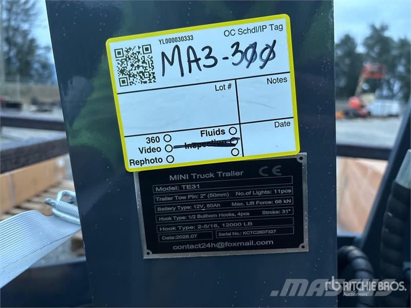 GIYI GY-TE780 Fifth Wheel Wrecker Attachment (Unus Transport - Inne