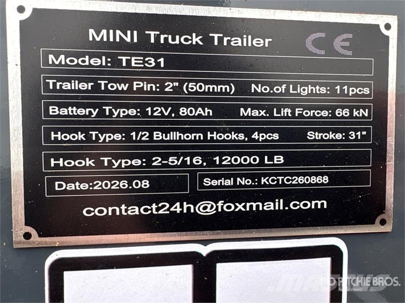 GIYI GY-TE780 Fifth Wheel Wrecker Attachment (Unus Other components