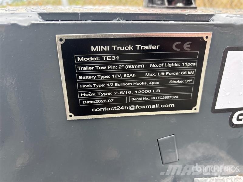 GIYI GY-TE780 Fifth Wheel Wrecker Attachment (Unus Транспорт - Інші