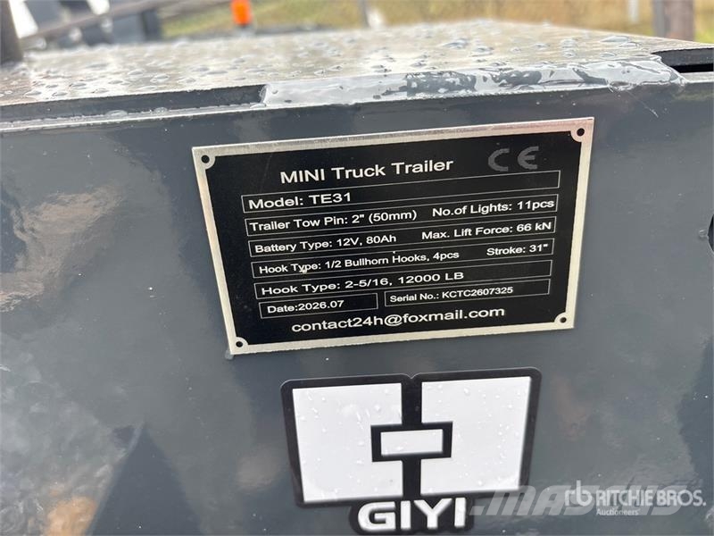 GIYI GY-TE780 Fifth Wheel Wrecker Attachment (Unus Транспорт - Інші