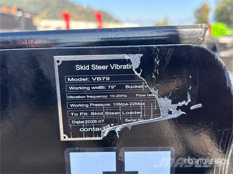 GIYI GY-VB79 79 in Skid Steer Screening Bucket (Un Rotátoros törőkanalak