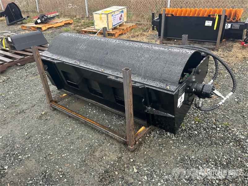 GIYI GY-VR59 59 in Skid Steer Vibratory Roller (Un Cilindros