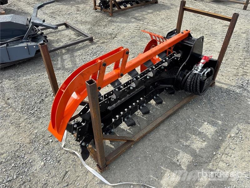 GIYI GY-X39 36 in Mini Skid Steer Trencher (Unused Grabenfräse