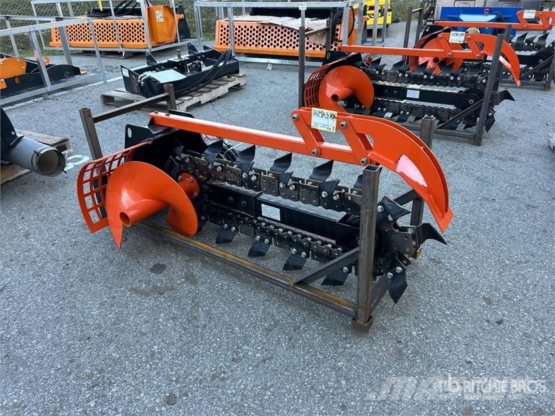 GIYI GY-X39 39 in Mini Skid Steer Trencher (Unused Канавокопачі