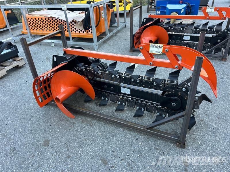GIYI GY-X39 39 in Mini Skid Steer Trencher (Unused Канавокопачі
