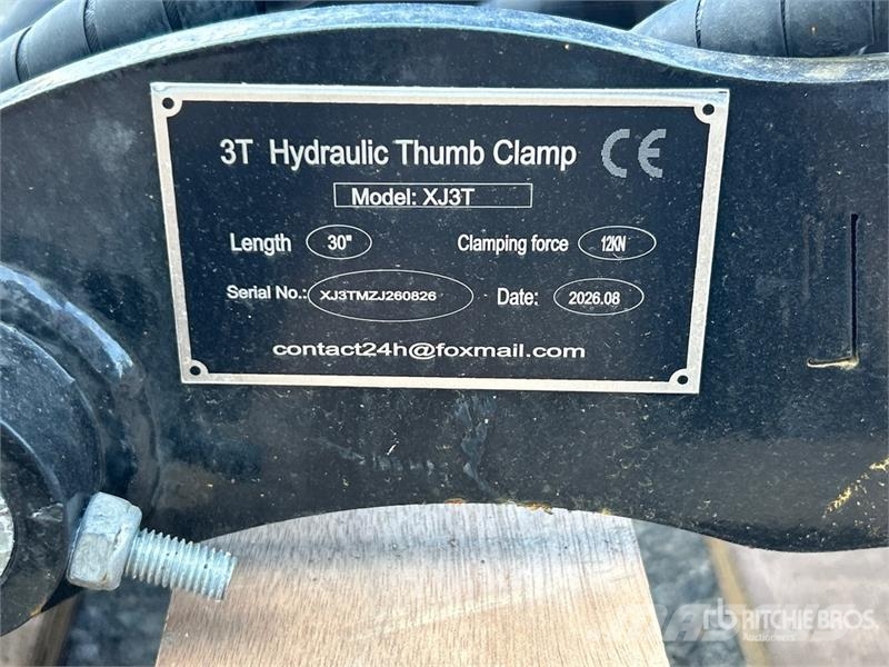  GIYI GY-XJ3T Excavator Thumb (Unused) Κουβάδες