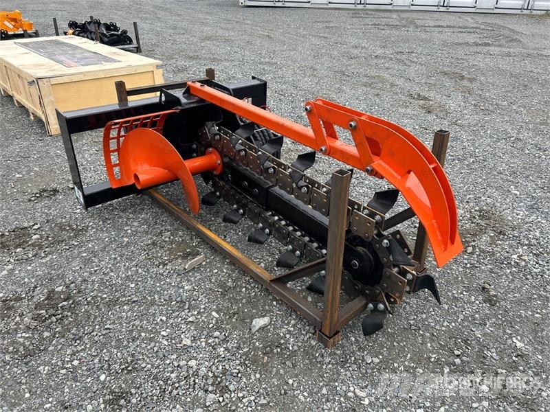 GIYI GY-Y D380 39 in Skid Steer Trencher (Unused) Excavatoare de santuri