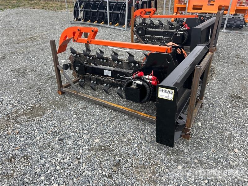 GIYI GY-Y D380 39 in Skid Steer Trencher (Unused) Excavatoare de santuri