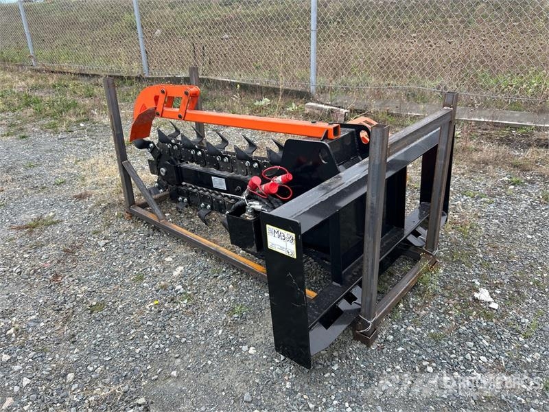 GIYI GY-Y D380 39 in Skid Steer Trencher (Unused) Excavatoare de santuri