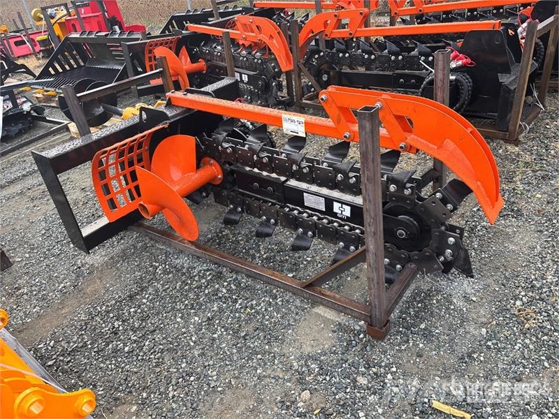 GIYI GY-Y D380 53 in Skid Steer Trencher (Unused) Grabenfräse