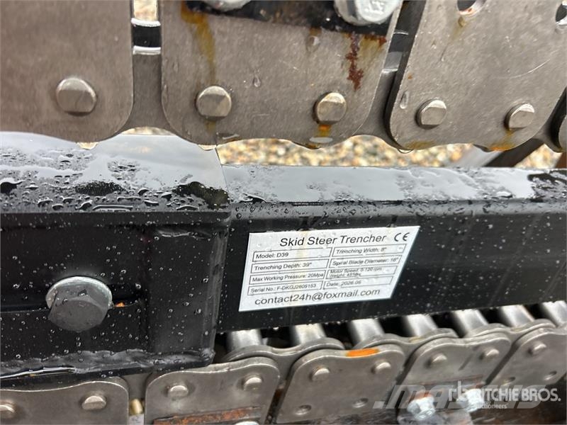 GIYI GY-Y D380 Skid Steer Trencher (Unused) Grabenfräse