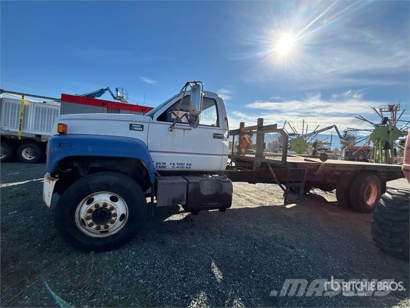 GMC 7500 Top Kick 4x2 Flatbed Truck Camion plateau