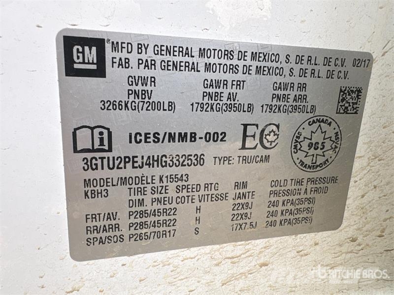 GMC Sierra 1500 Furgoni altro