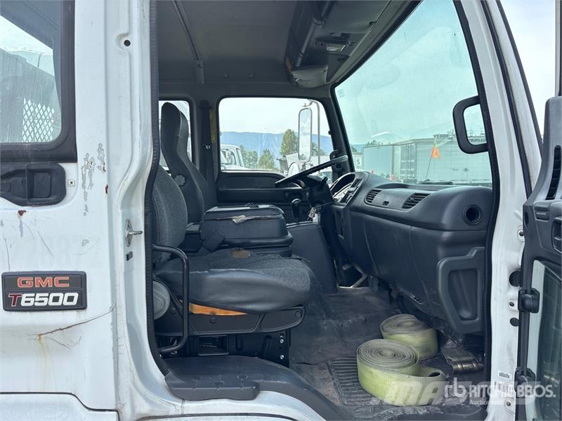 GMC T6500 Plošinové nákladné automobily/nákladné automobily so sklápacími bočnicami
