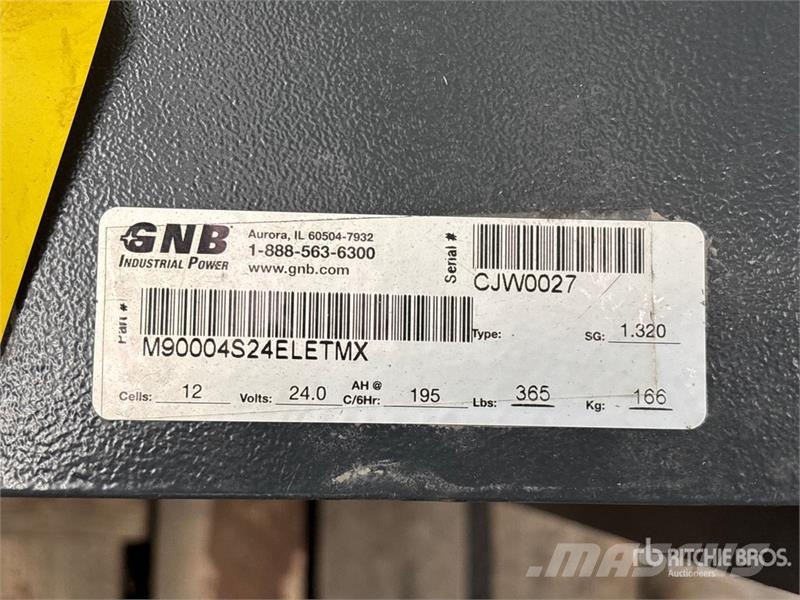  GNB 24V Battery Andre komponenter