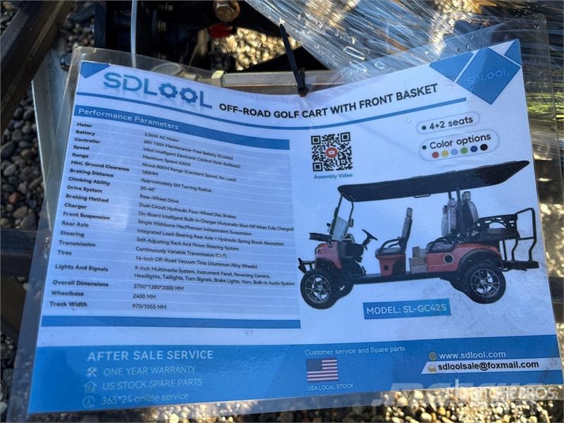 Golf Cart (Unused) Golfo vežimėliai
