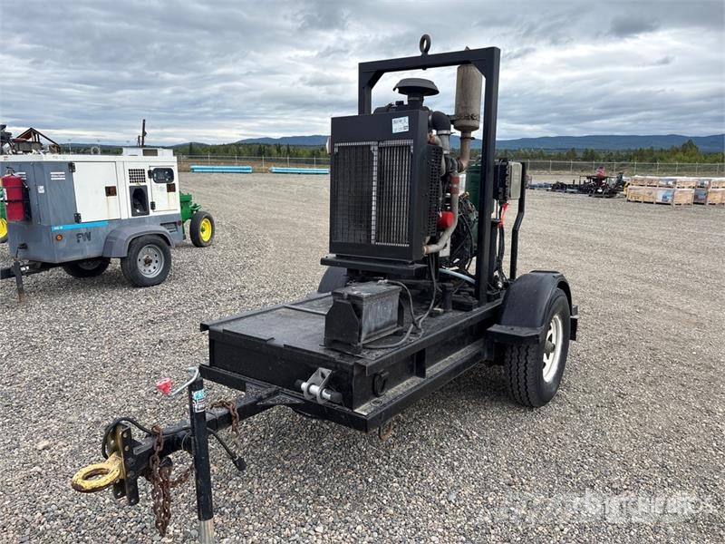 Gorman-Rupp PA4A60-SAE 4710 Trailer-Mounted Water Pump Vandens siurbliai
