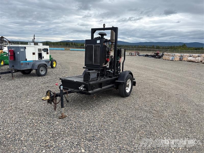 Gorman-Rupp PA4A60-SAE 4710 Trailer-Mounted Water Pump Vandens siurbliai