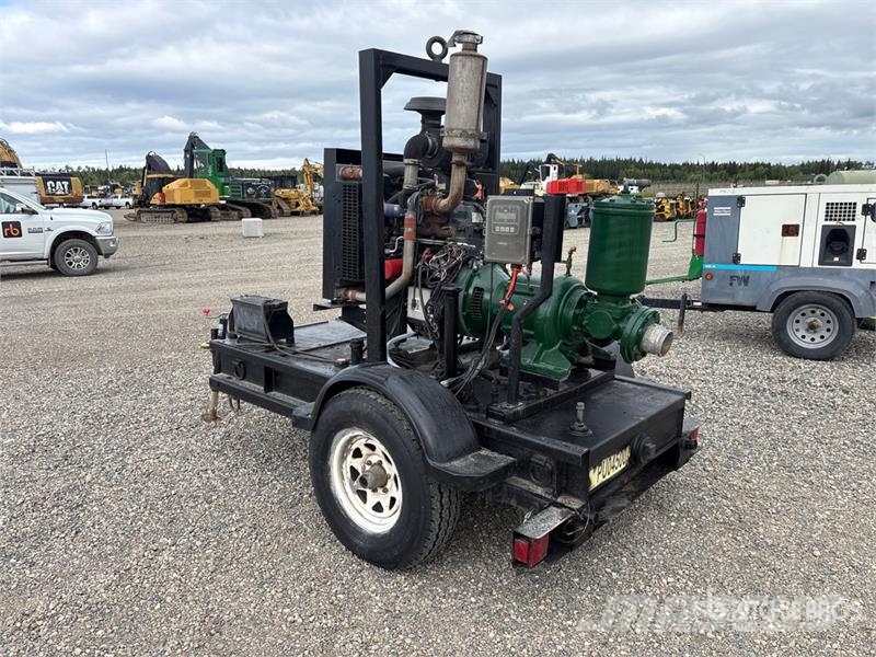 Gorman-Rupp PA4A60-SAE 4710 Trailer-Mounted Water Pump Vandens siurbliai