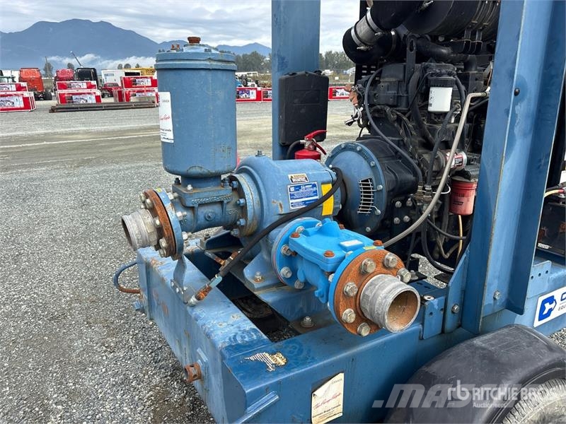 Gorman-Rupp Trailer-Mounted Water Pump Vízpumpák