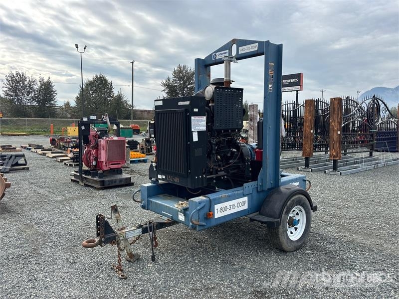 Gorman-Rupp Trailer-Mounted Water Pump Vízpumpák