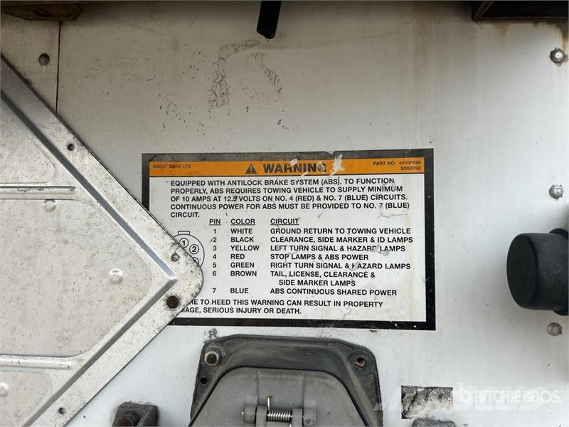 Great Dane 36 ft T/A Refrigerated Trailer Semirimorchi a temperatura controllata