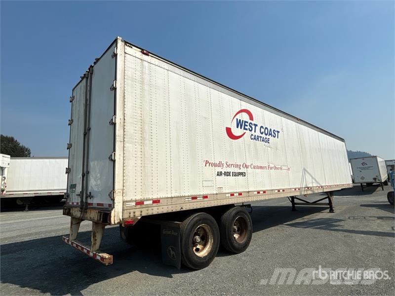 Great Dane 48 ft x 102 in T/A Van Trailer Prikolice zabojniki