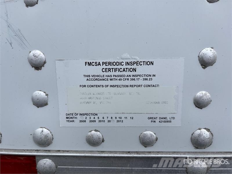 Great Dane 53 ft Tri/A Refrigerated Trailer Напівпричепи-рефрижератори
