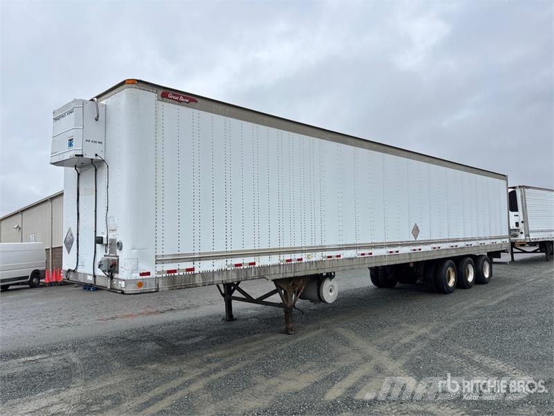 Great Dane 53 ft x 102 in Tri/A Van Trailer Gesloten opbouw trailers