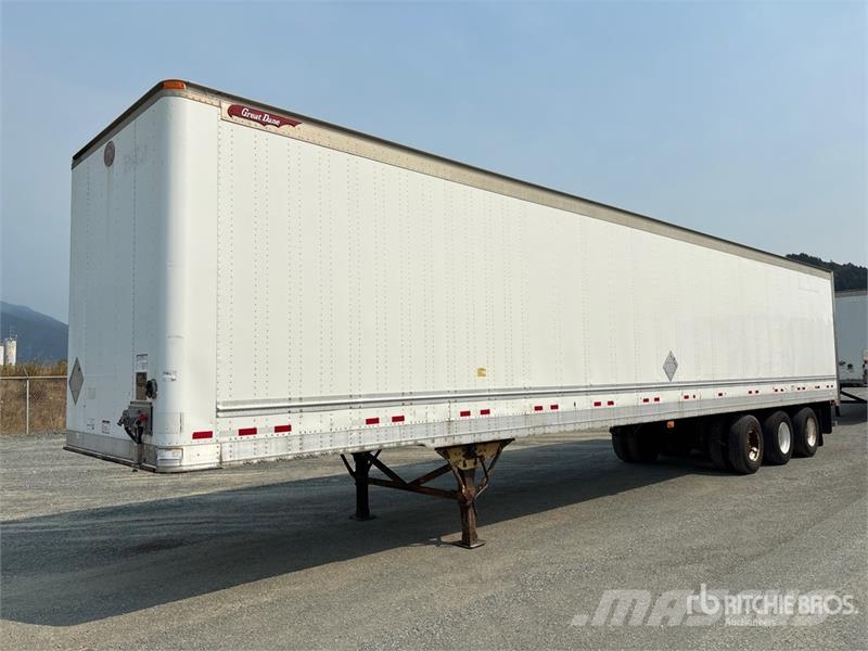 Great Dane 53 ft x 102 in Tri/A Van Trailer Umpikoriperävaunut
