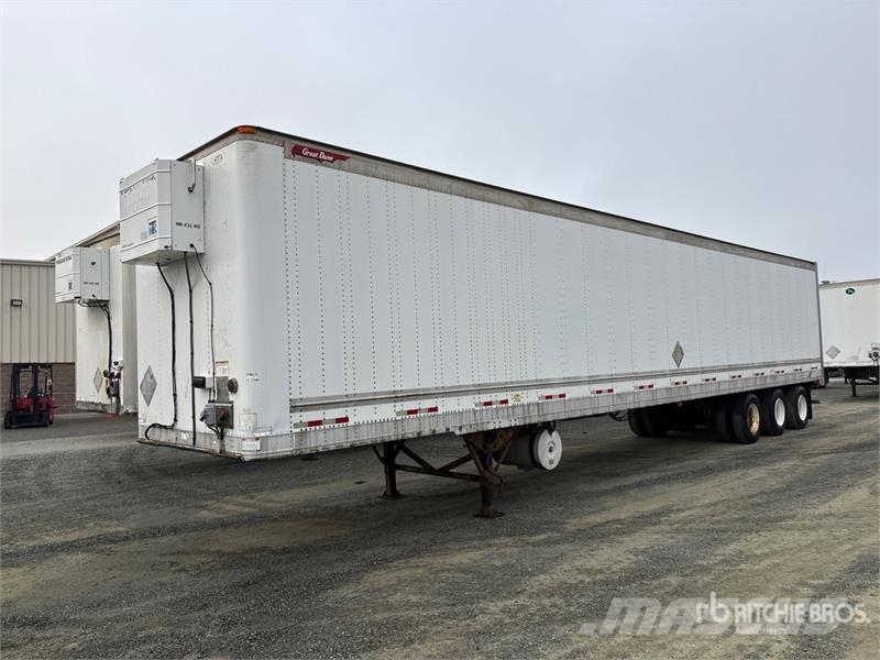 Great Dane 53 ft x 102 in Tri/A Van Trailer Причепи-фургони