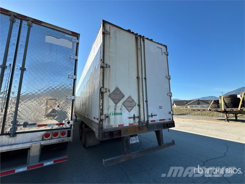 Great Dane 53 ft x 102 in T/A Van Trailer Furgons