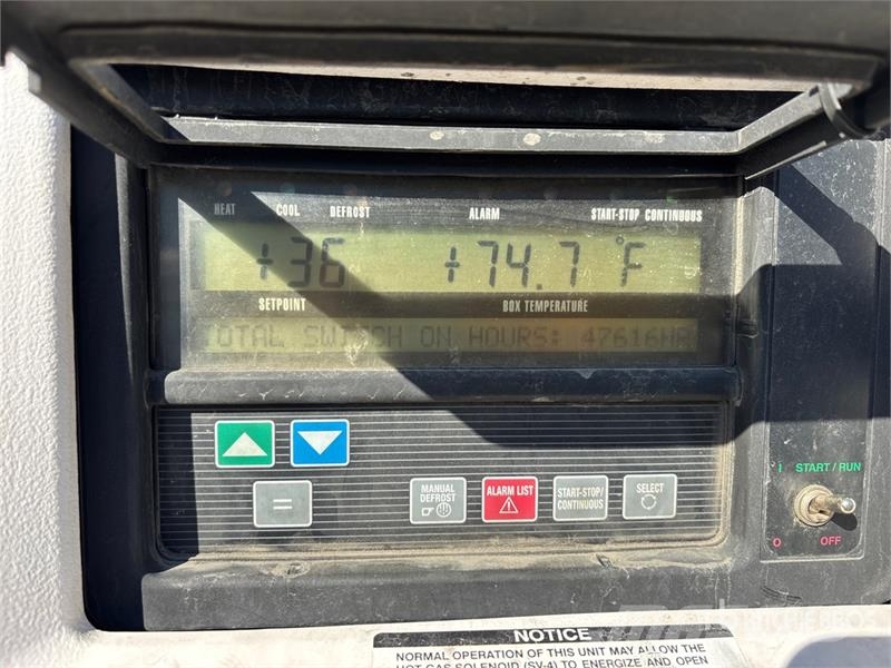 Great Dane 53 ft x 102 in T/A Refrigerated Trailer Frysetrailer Semi