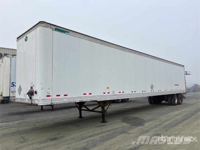 Great Dane 53 ft x 102 in T/A Van Trailer Прицепы-фургоны