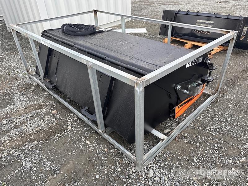Greatbear 72 in Rotary Skid Steer Sweeper (Unused) Kefék