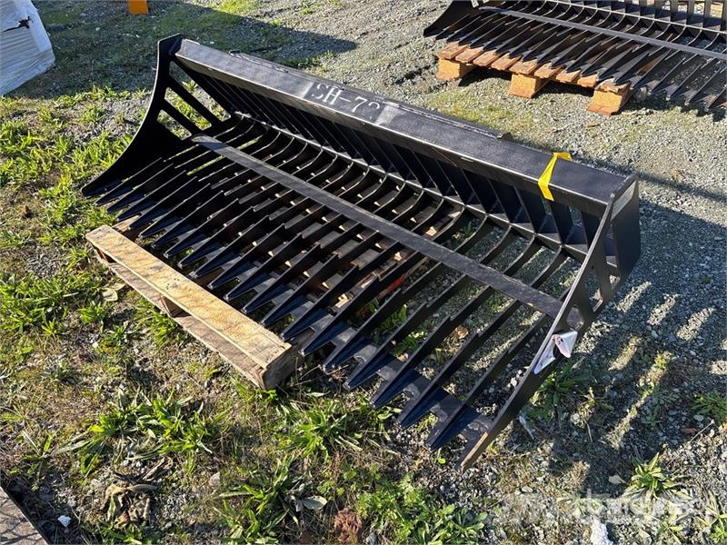  Greatbear 72 in Skeleton Skid Steer Bucket (Unused Cucharones